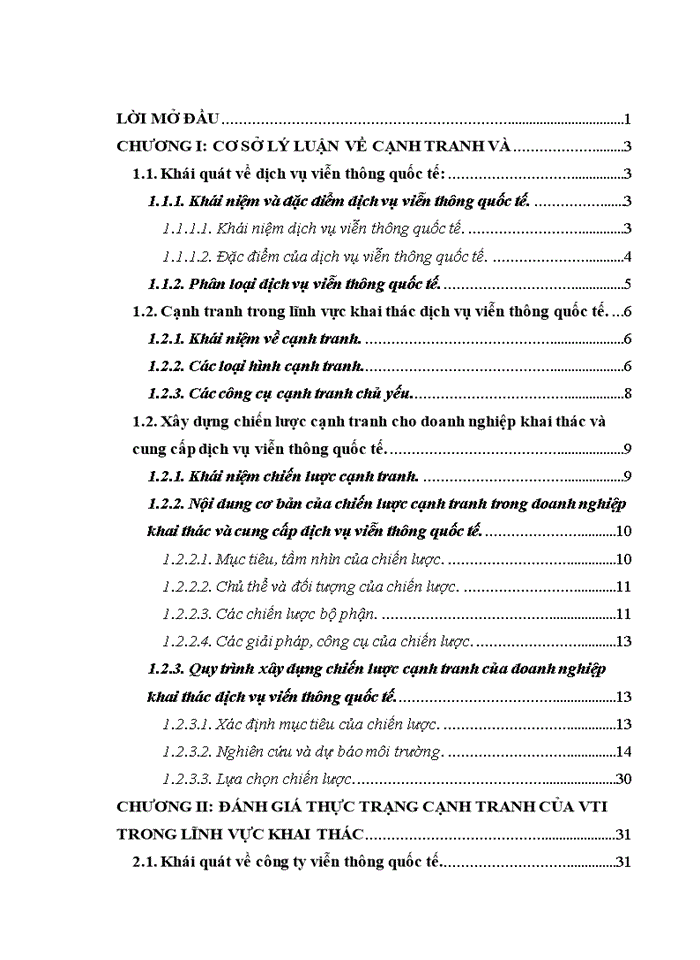 image for page Xây dựng chiến lược cạnh tranh giai đoạn 2010 - 2020 của Công ty Viễn Thông Quốc Tế trong lĩnh vực khai thác dịch vụ viễn thông quốc tế