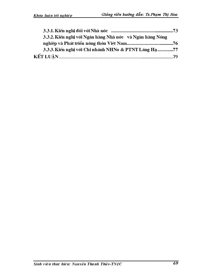 image for page Một số giải pháp phòng ngừa và hạn chế rủi ro tín dụng tại Chi nhánh Ngân hàng Nông nghiệp và Phát triển Nông thôn Láng Hạ