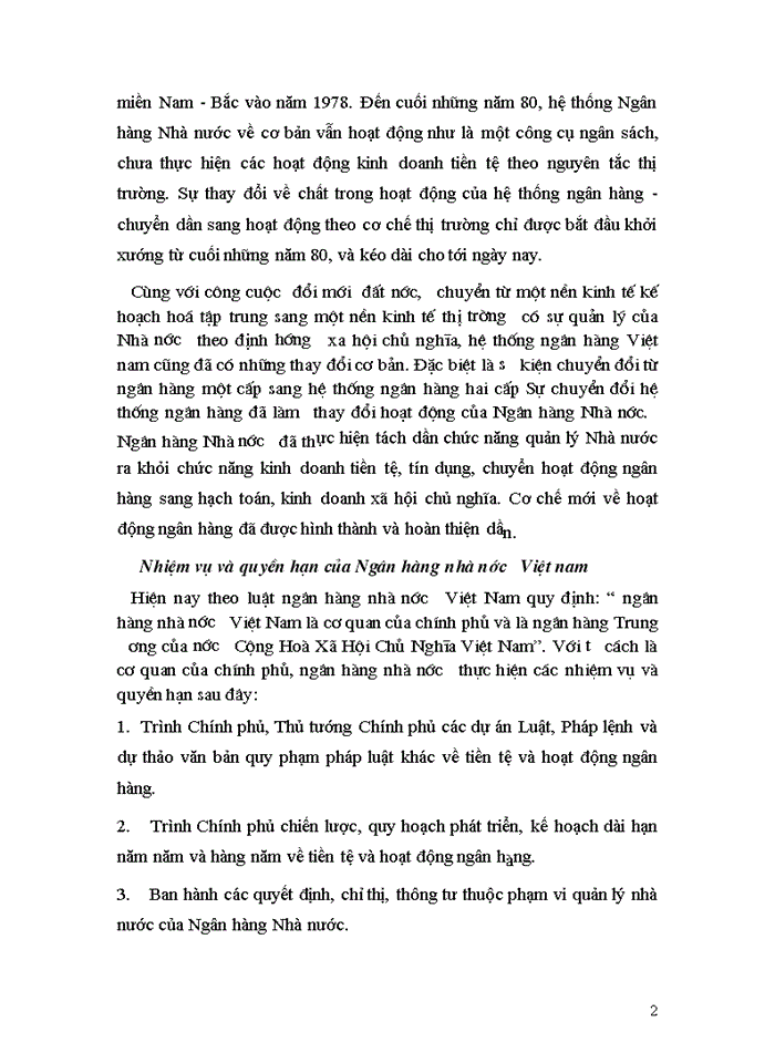 Phân tích thực trạng hoạt động của Ngân hàng Nhà nước Việt Nam giải pháp để hoàn thiện đối với hoạt động của Ngân hàng Nhà nướcViệt Nam trong điều kiện Việt Nam tham gia WTO