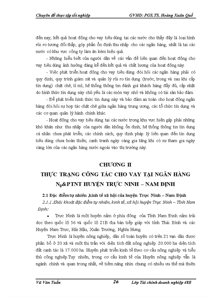 image for page Mở rộng cho vay tiêu dùng tại Ngân hàng Nông nghiệp và Phát triển Nông thôn Chi nhánh Trực Ninh