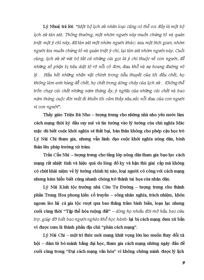 image for page Nhân vật trong tiểu thuyết Chốn xưa