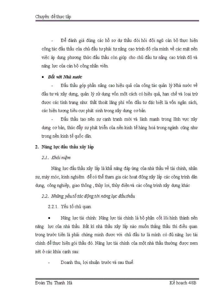 image for page Thực trạng và giải pháp nâng cao năng lực đấu thầu của Công ty cổ phần LICOGI 12