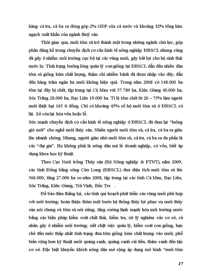 image for page Chuyển dịch cơ cấu ngành nông nghiệp vùng đồng bằng sông cửu long