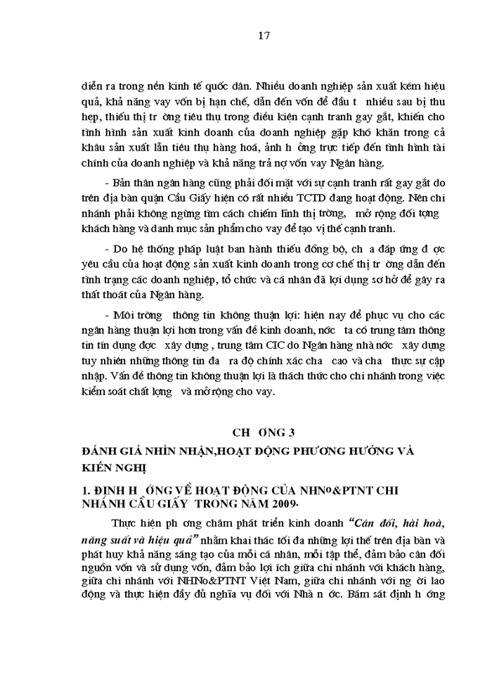 image for page Tình hình hoạt động Kinh doanh của Ngân hàng Nông nghiệp và Phát triển Nông thôn chi nhánh cầu giấy