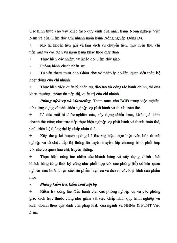 image for page Báo cáo tông hợp tại chi nhánh Ngân hàng Nông nghiệp và Phát triển Nông thôn đống đa