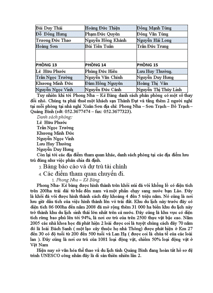 image for page Báo cáo chuyến đi thực tế