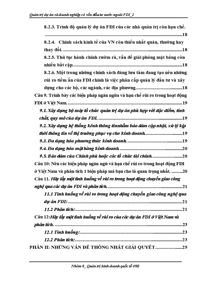 image for page Quản trị dự án và doanh nghiệp có vốn đầu tư nước ngoài FDI 2