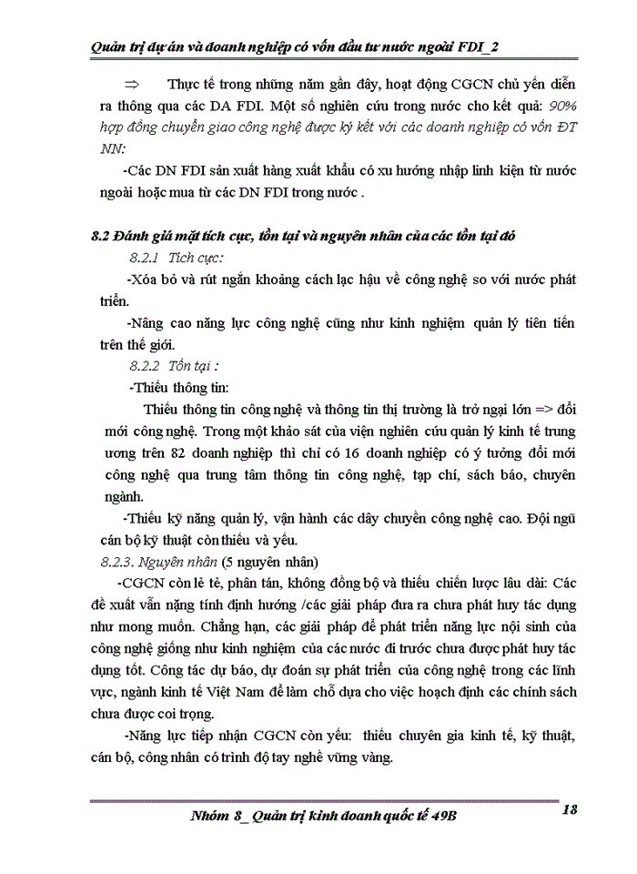 image for page Quản trị dự án và doanh nghiệp có vốn đầu tư nước ngoài FDI 2