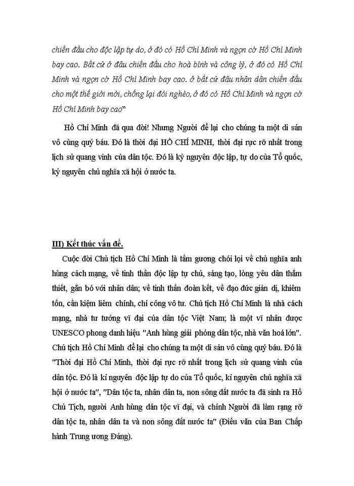 image for page Tư tưởng Hồ Chí Minh