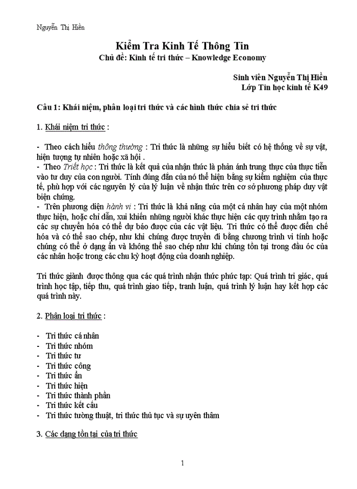 image for page Kinh tế tri thức Knowledge Economy