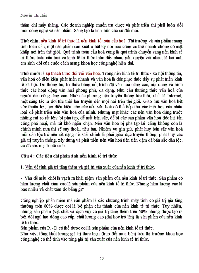 image for page Kinh tế tri thức Knowledge Economy