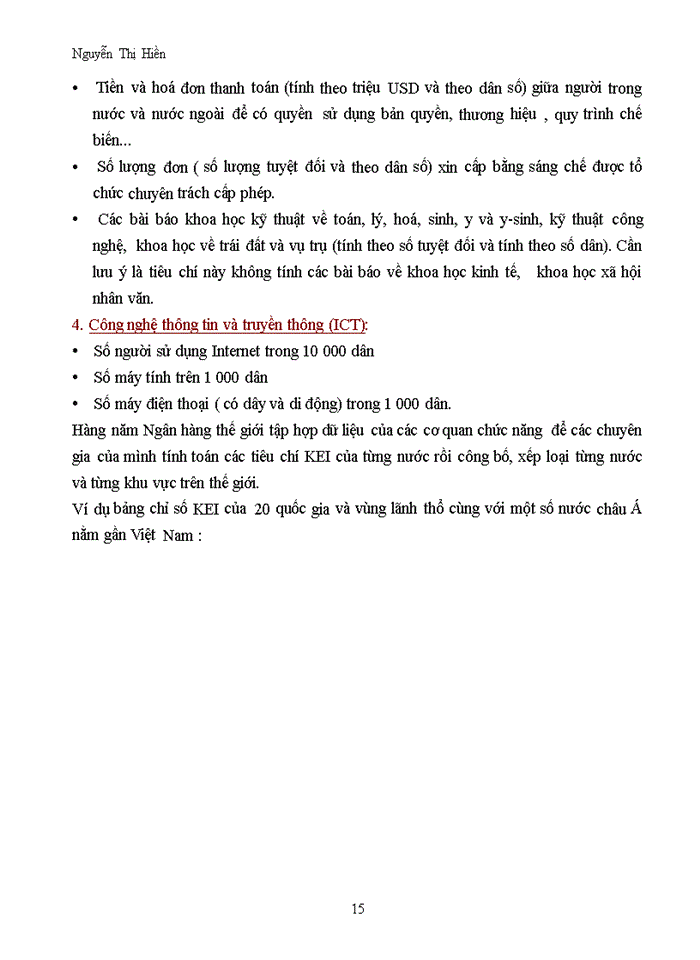 image for page Kinh tế tri thức Knowledge Economy