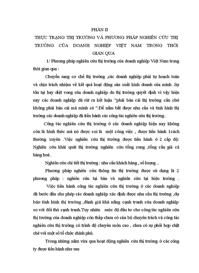 image for page Nghiên cứu thị trường với sự phát triển của doanh nghiệp Việt Nam