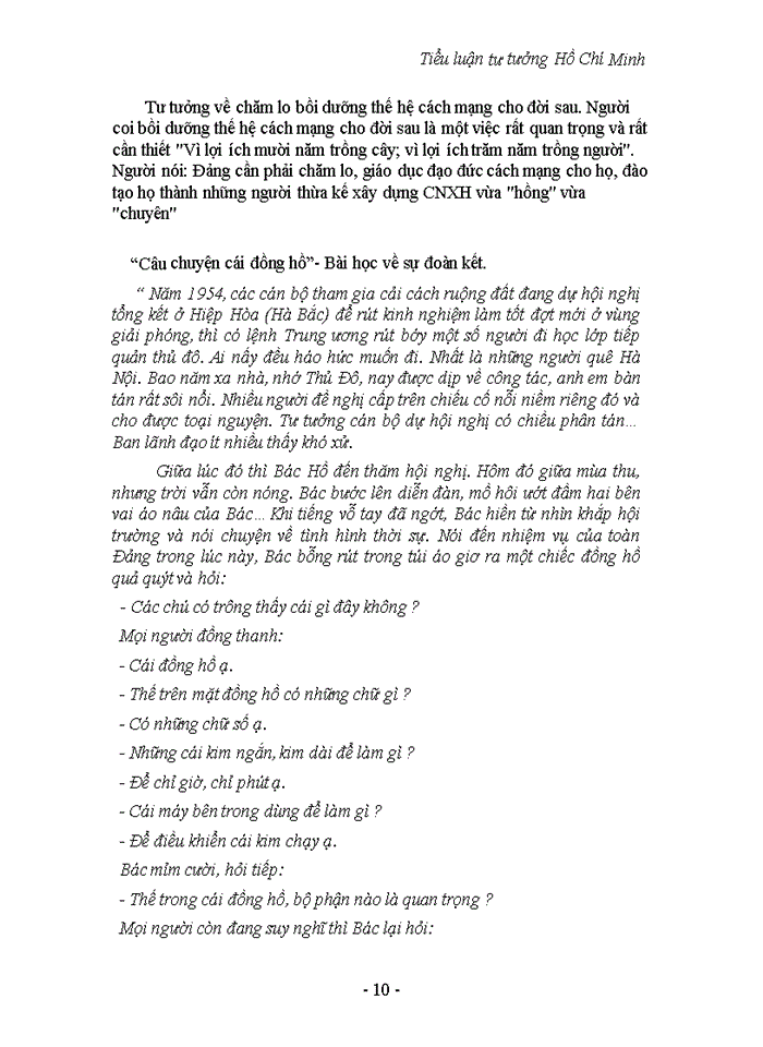 image for page Tư tưởng Hồ Chí Minh