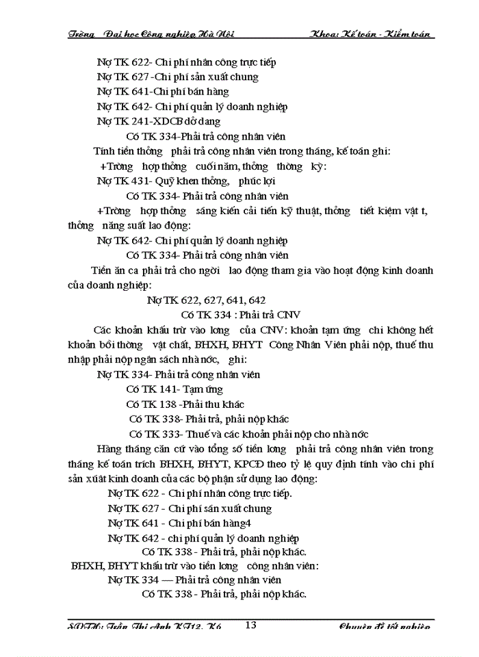 image for page Hoàn thiện công tác Kế toán tiền lương và các khoản trích theo lương tại Công ty SONY Việt Nam