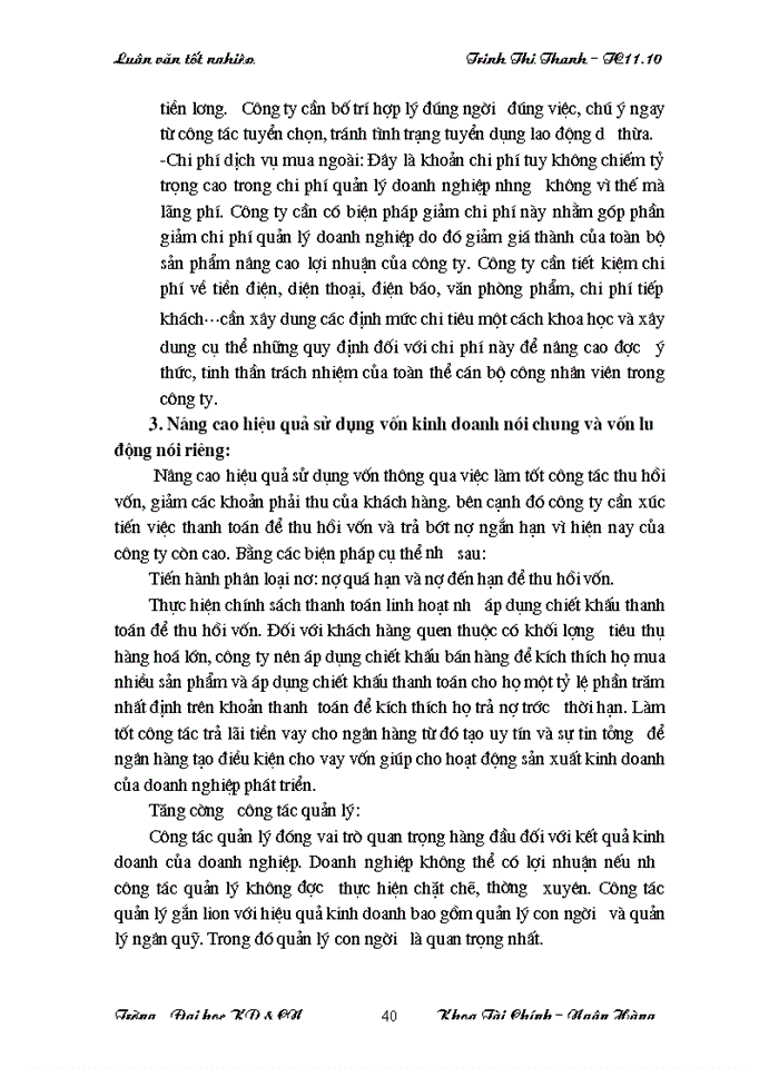 image for page Lợi nhuận và một số biện pháp làm tăng lợi nhuận tại Công ty Trách nhiệm Hữu hạn Á PHI