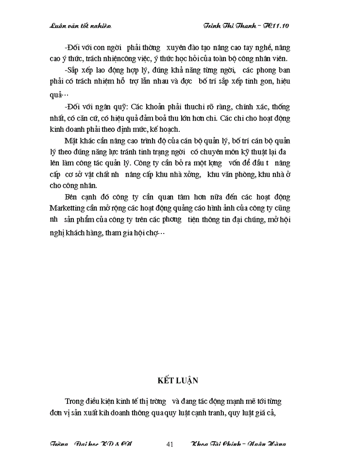 image for page Lợi nhuận và một số biện pháp làm tăng lợi nhuận tại Công ty Trách nhiệm Hữu hạn Á PHI
