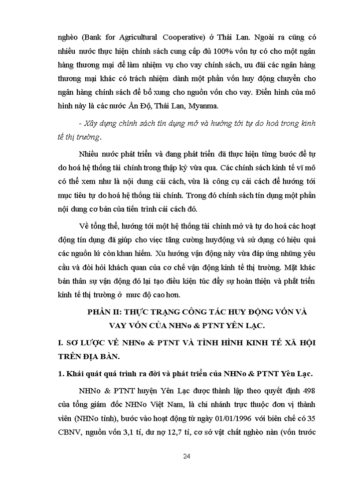image for page Một số giải pháp nhằm nâng cao hiệu quả huy động vốn và cho vay vốn phục vụ phát triển nông nghiệp nông thôn tại chi nhánh Ngân hàng Nông nghiệp và Phát triển Nông thôn huyện Yên Lạc tỉnh Vĩnh Phúc