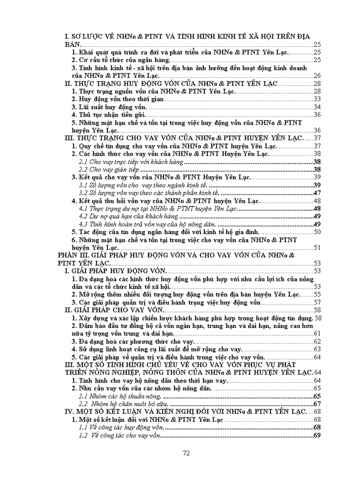 image for page Một số giải pháp nhằm nâng cao hiệu quả huy động vốn và cho vay vốn phục vụ phát triển nông nghiệp nông thôn tại chi nhánh Ngân hàng Nông nghiệp và Phát triển Nông thôn huyện Yên Lạc tỉnh Vĩnh Phúc