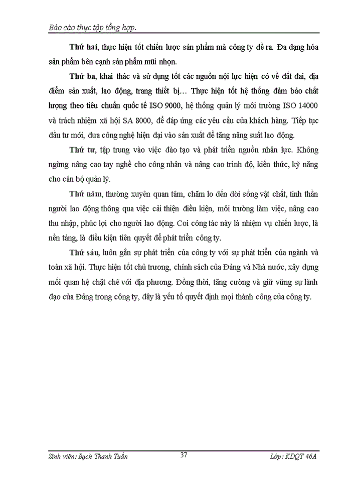 image for page Báo cáo thực tập tổng hợp tại Công ty cổ phần May 10