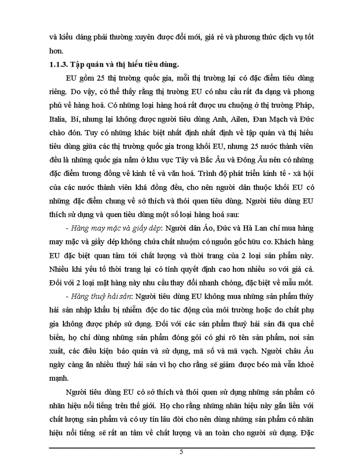 image for page Công ty vinatex thâm nhập thị trưường EU