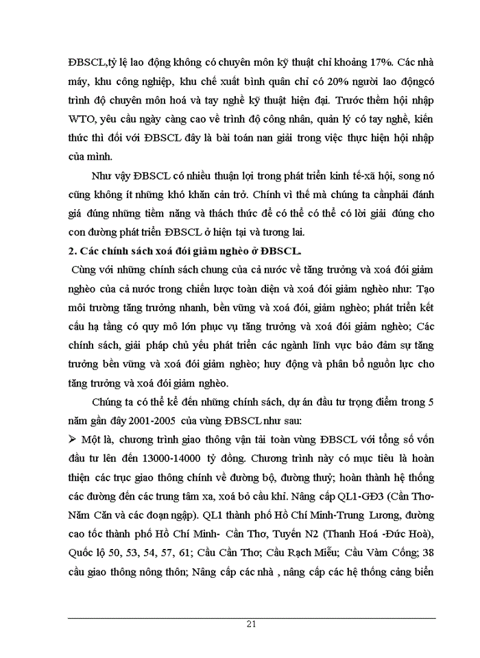 image for page Mối quan hệ giữa tăng trưởng và xoá đói giảm nghèo trong quá trình phát triển kinh tế ở Đồng Bằng Sông Cửu Long