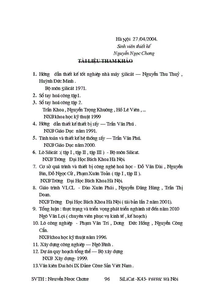 image for page THS Đồ án Xây dựng nhà máy SiLiCat