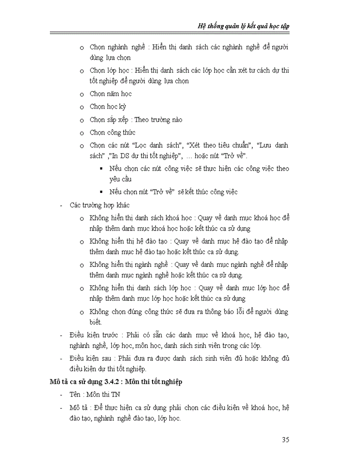 image for page Phân tích và thiết kế hệ thống quản lý kết quả học tập bằng uml