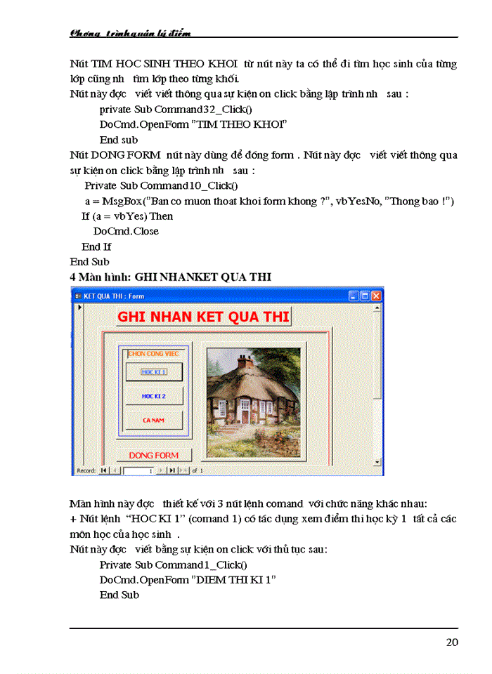 image for page Quản lý điểm