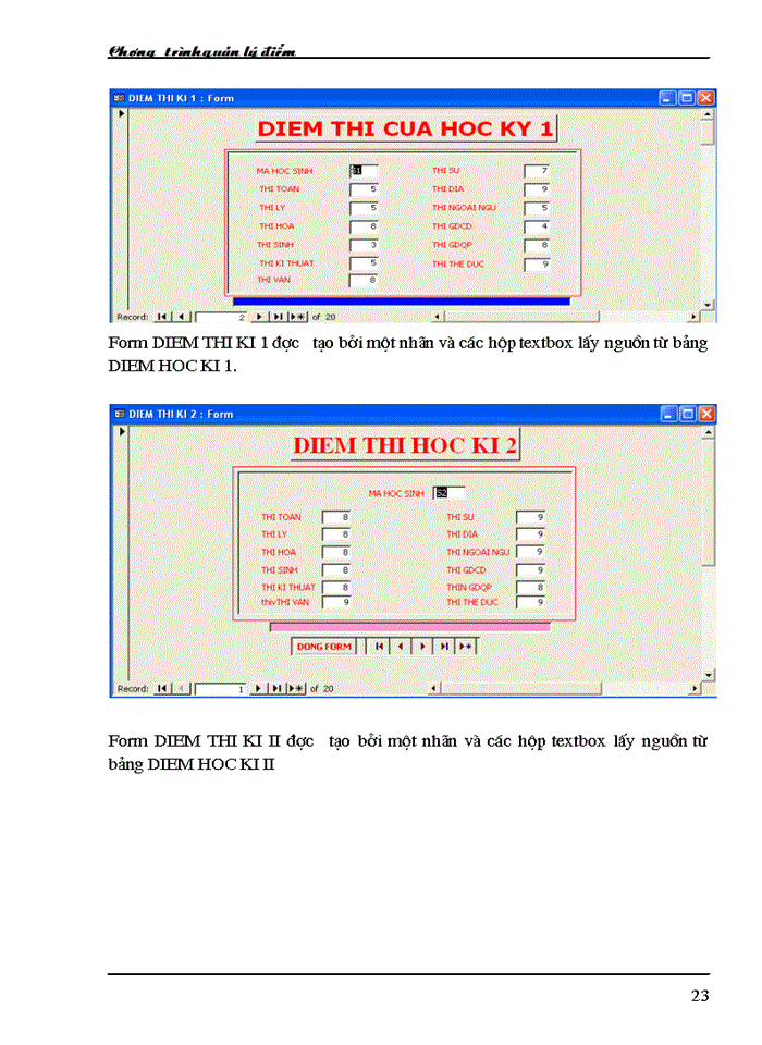 image for page Quản lý điểm