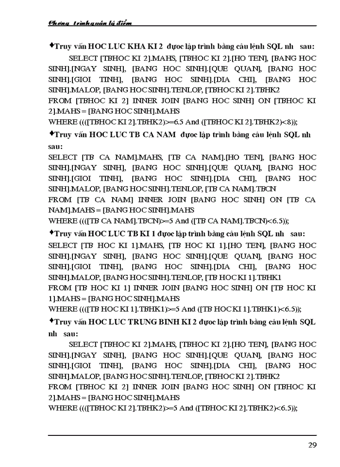 image for page Quản lý điểm