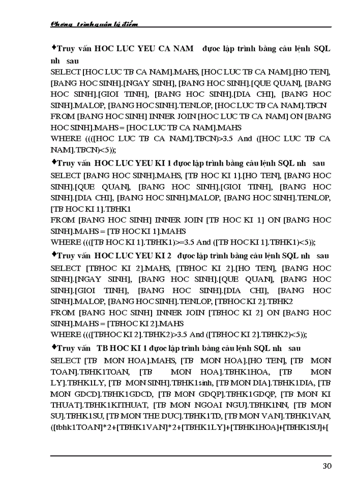 image for page Quản lý điểm