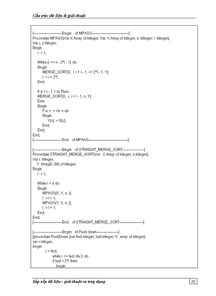 image for page Sắp xếp dữ liệu - giải thuật và ứng dụng