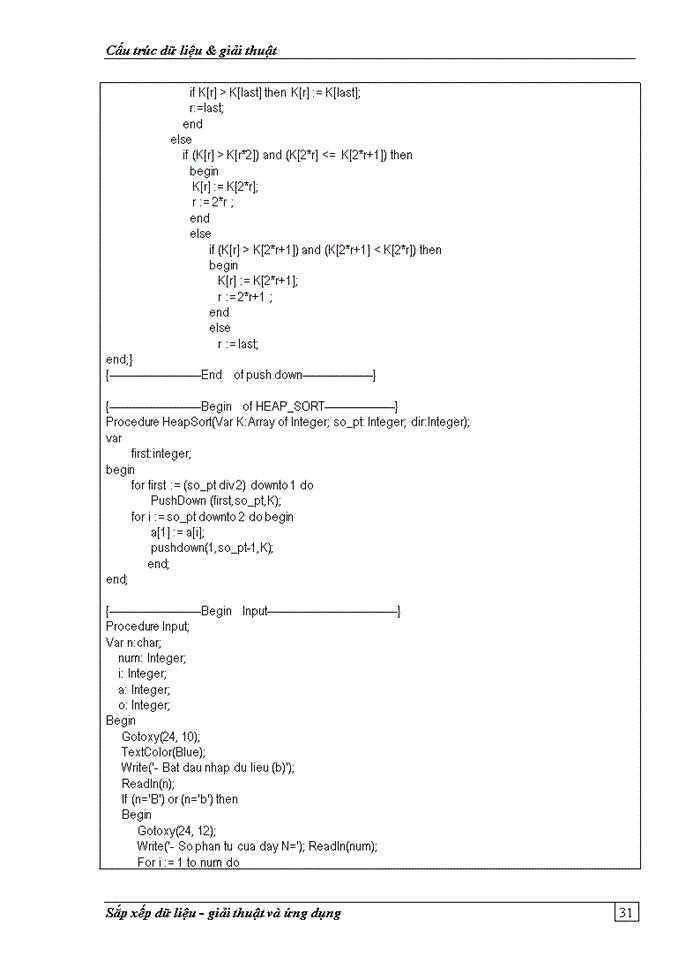 image for page Sắp xếp dữ liệu - giải thuật và ứng dụng