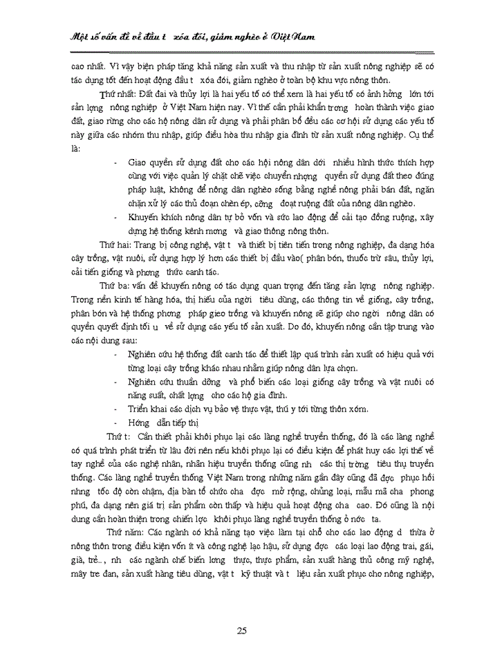 image for page Một số vấn đề về đầu tư xóa đói giảm nghèo ở Việt Nam