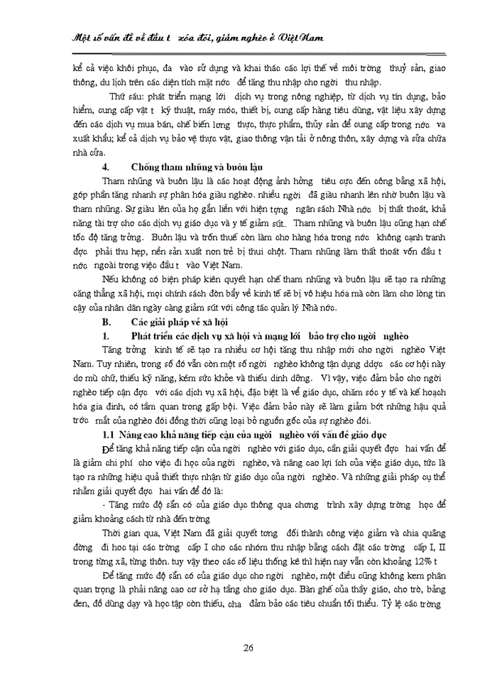 image for page Một số vấn đề về đầu tư xóa đói giảm nghèo ở Việt Nam