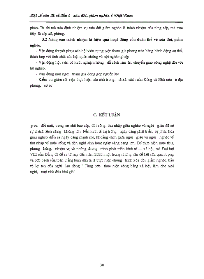 image for page Một số vấn đề về đầu tư xóa đói giảm nghèo ở Việt Nam