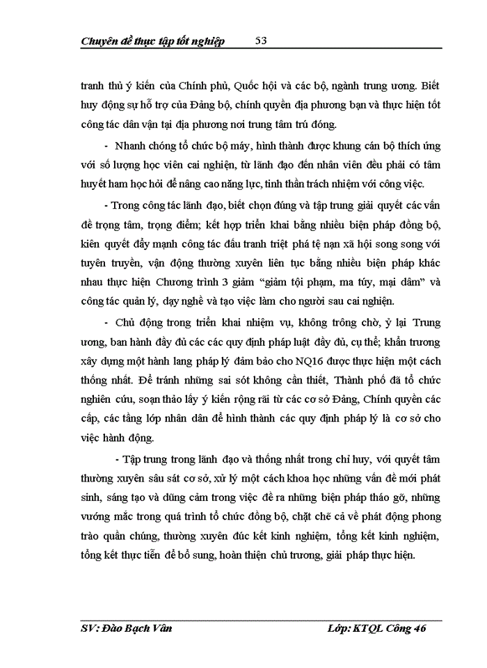 image for page Thực trạng về công tác tổ chức quản lý dạy nghề và tạo việc làm cho người sau cai nghiện tại thành phố hồ chí minh