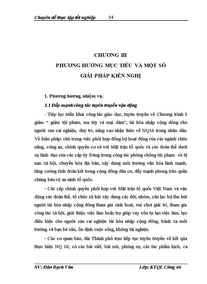 image for page Thực trạng về công tác tổ chức quản lý dạy nghề và tạo việc làm cho người sau cai nghiện tại thành phố hồ chí minh