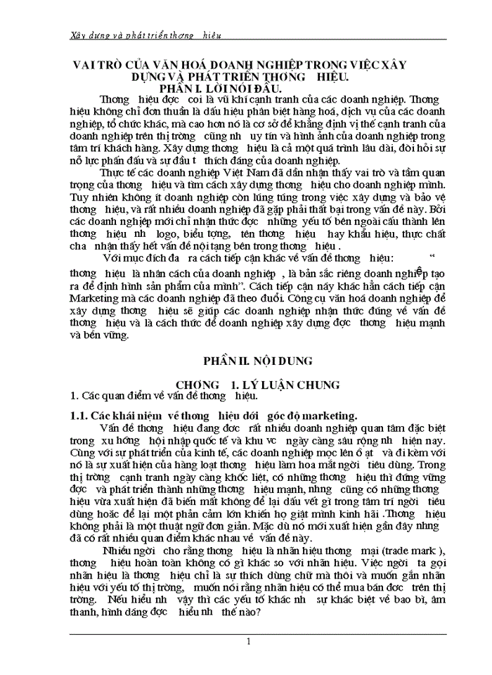 image for page Vai trò của văn hóa doanh nghiệp trong việc Xây dựng và phát triển thương hiệu