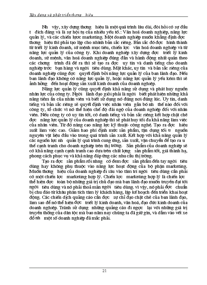 image for page Vai trò của văn hóa doanh nghiệp trong việc Xây dựng và phát triển thương hiệu