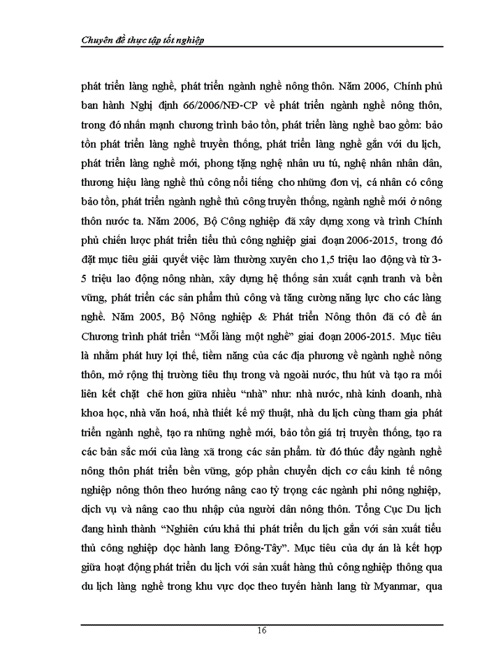 image for page Thực trạng và giải pháp phát triển bền vững các làng nghề truyền thống tại huyện Hoài Đức Hà Tây