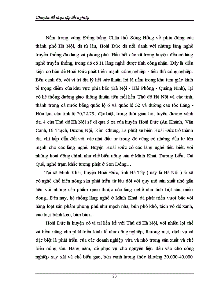 image for page Thực trạng và giải pháp phát triển bền vững các làng nghề truyền thống tại huyện Hoài Đức Hà Tây