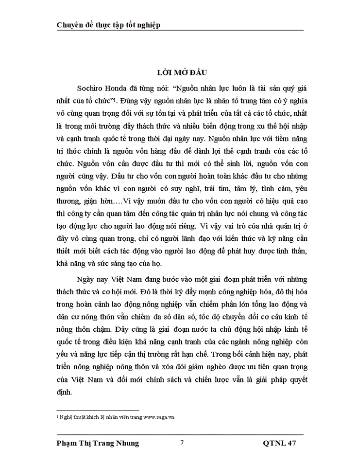 image for page Hoàn thiện công tác tạo động lực cho cán bộ nghiên cứu khoa học tại Viện Chính sách và Chiến lược Phát triển nông nghiệp nông thôn