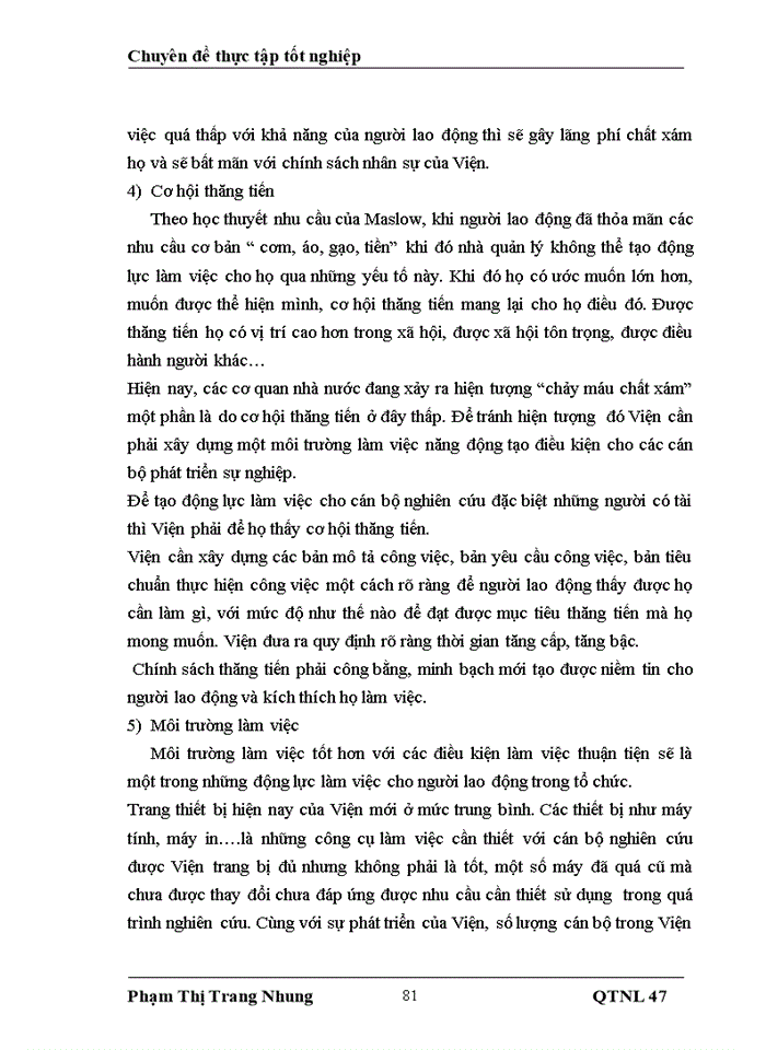 image for page Hoàn thiện công tác tạo động lực cho cán bộ nghiên cứu khoa học tại Viện Chính sách và Chiến lược Phát triển nông nghiệp nông thôn
