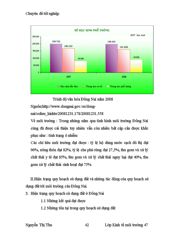 image for page Đánh giá các vấn đề môi trường trong dự án thí điểm quy hoạch sử dụng đất có lồng ghép các yếu tố bảo vệ môi trường ở huyện Nhơn Trạch tỉnh Đồng Nai Đề xuất các biện pháp