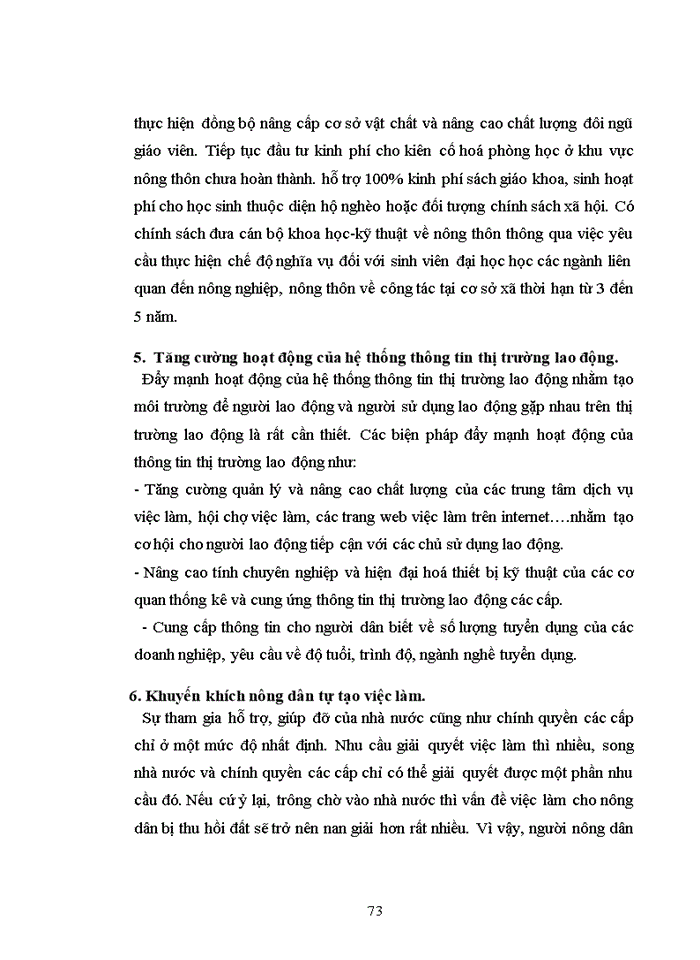 image for page Giải pháp tạo việc làm cho nông dân bị thu hồi đất nông nghiệp trên địa bàn huyện Gia Lâm