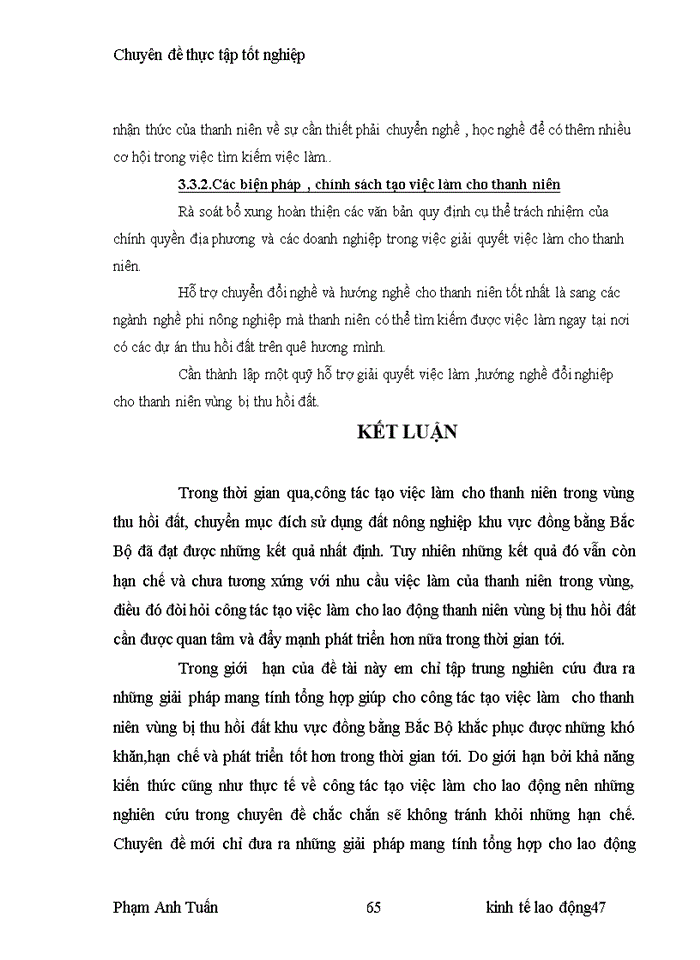 image for page Tạo việc làm cho thanh niên vùng bị thu hồi đất khu vực đồng bằng Bắc Bộ