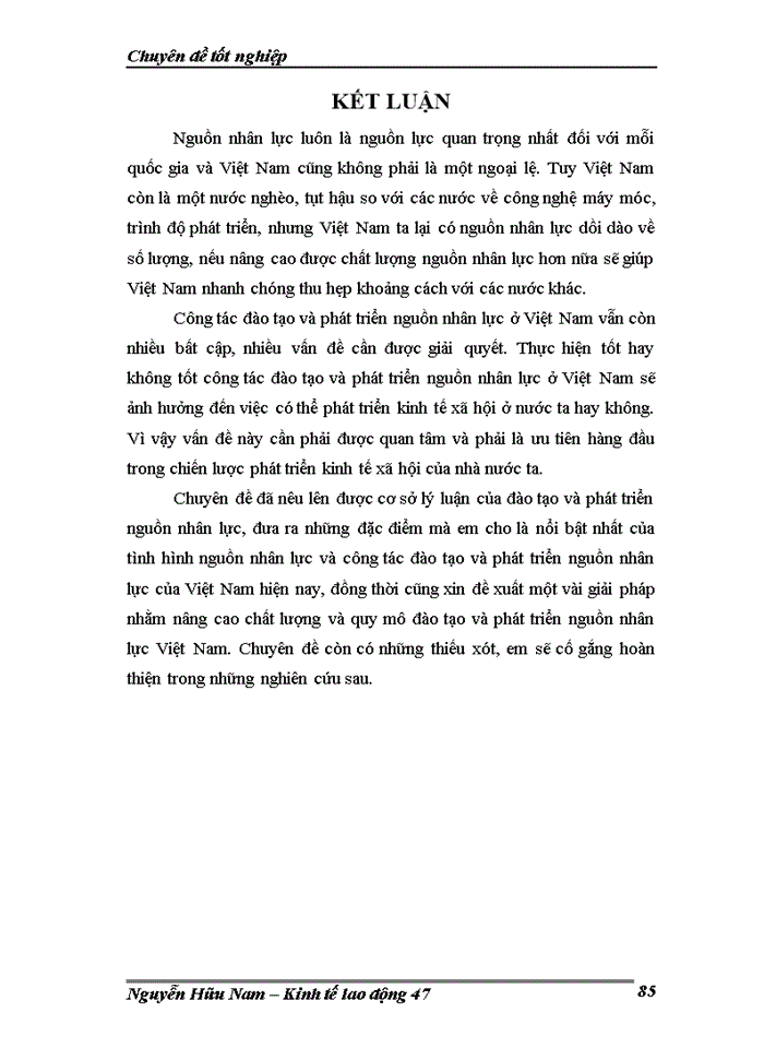 image for page Đào tạo và phát triển nguồn nhân lực ở Việt Nam Thực trạng và giải pháp