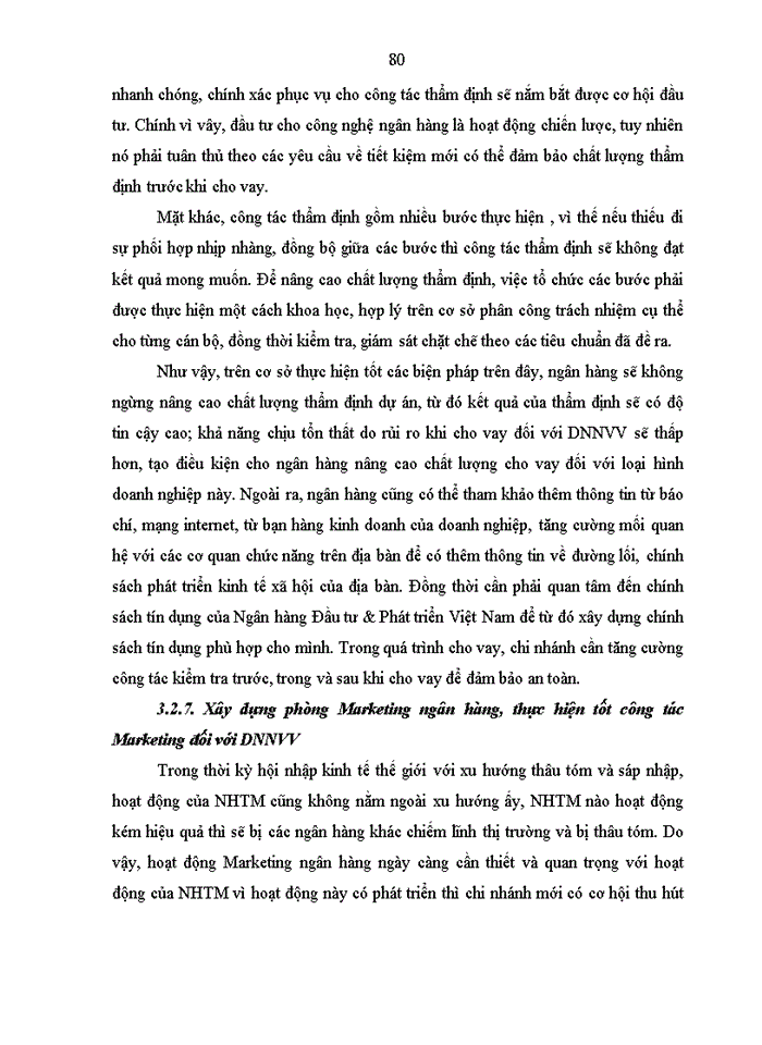 image for page Mở rộng cho vay đối với doanh nghiệp nhỏ và vừa tại Ngân hàng Đầu tư và Phát triển Việt Nam chi nhánh Quang Trung